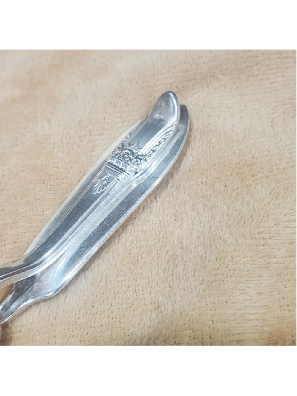 Rodgers bros First Love Silverplate Money Clip card holder handmade